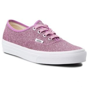 glitter vans size 4